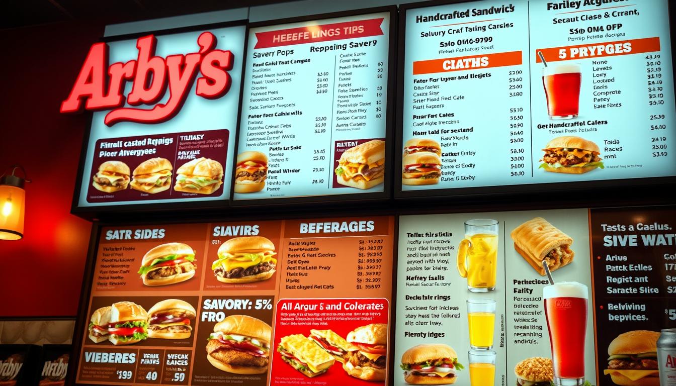 arby's menu