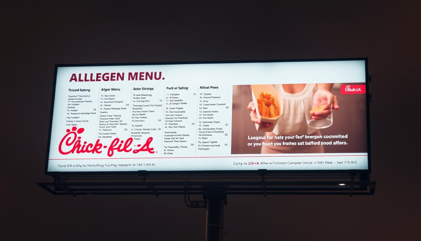 chick fil a allergen menu