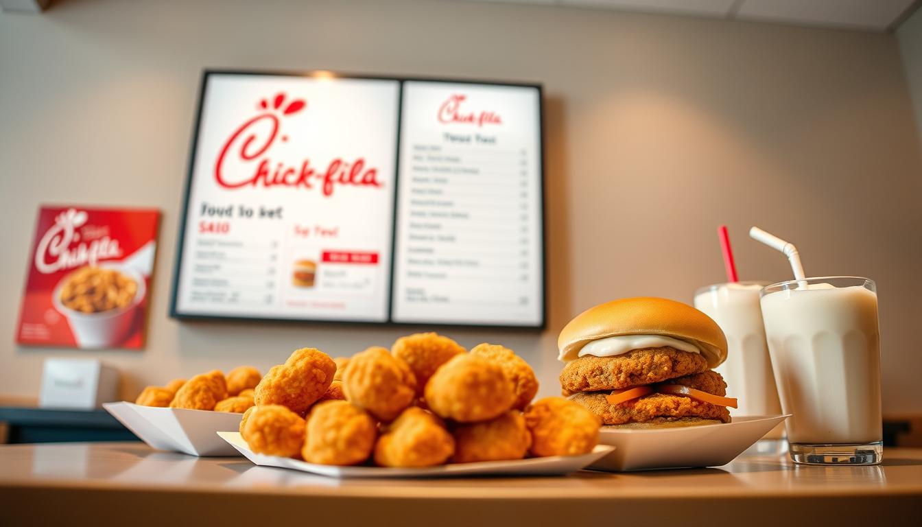 chick fil a menu