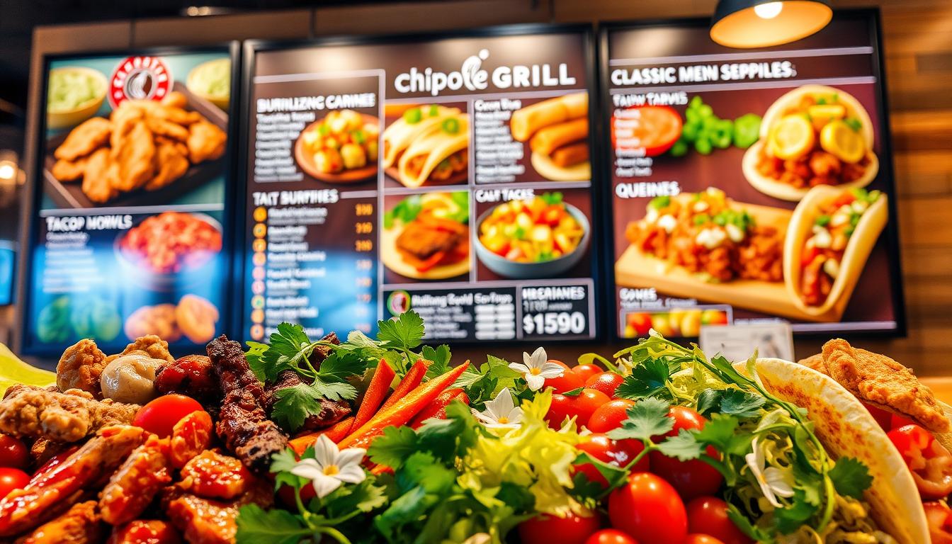 chipotle grill menu