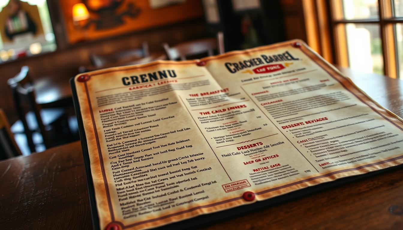 cracker barrel menu