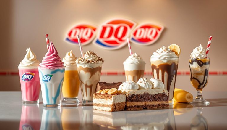 dairy queen dessert menu