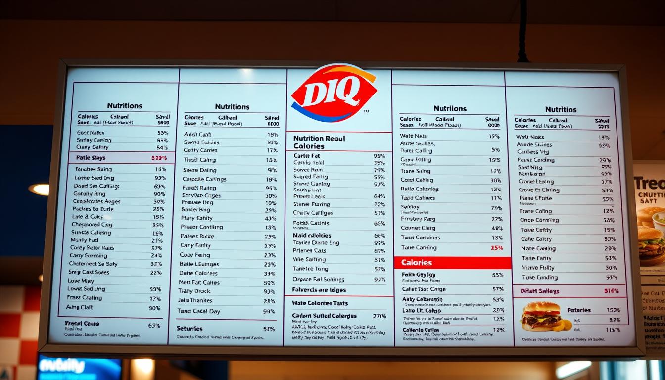 dairy queen menu nutrition