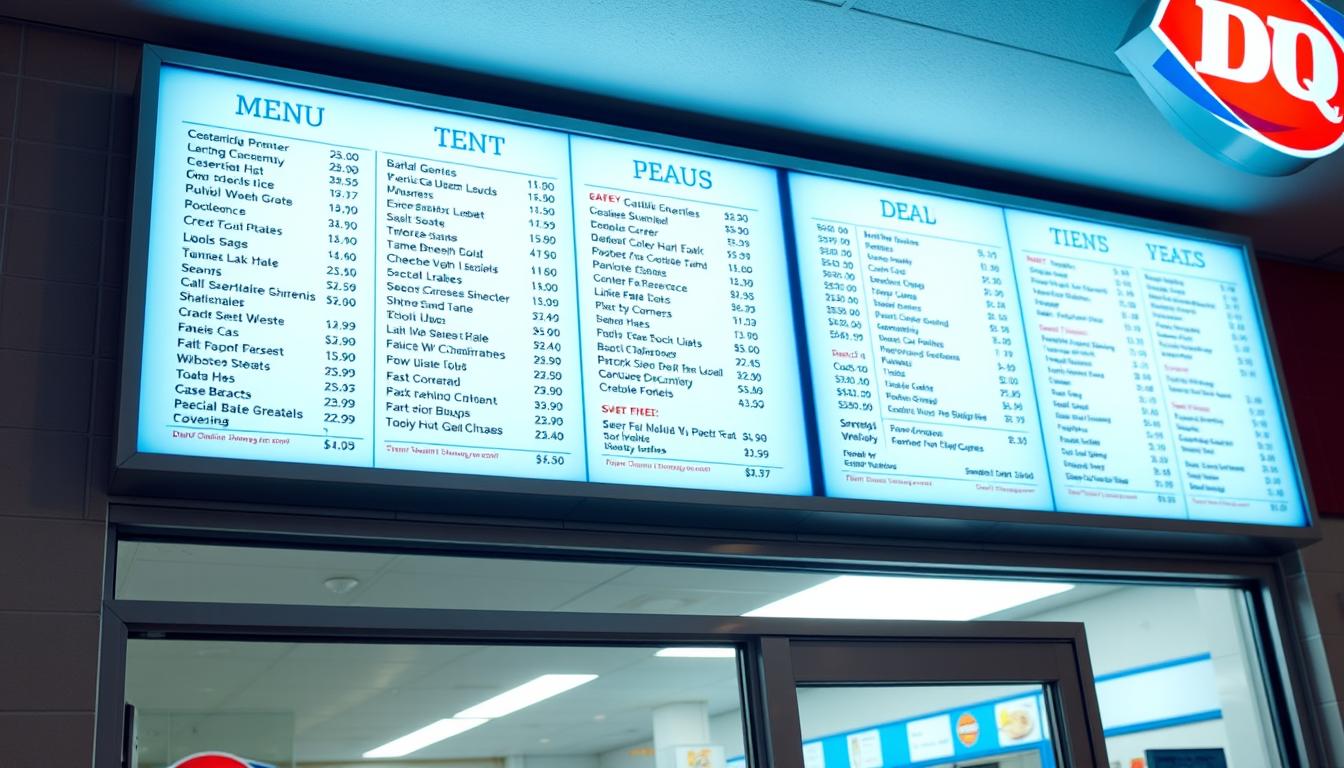 dairy queen menu