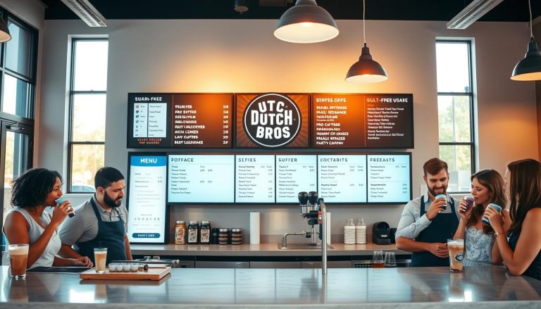 dutch bros sugar free menu