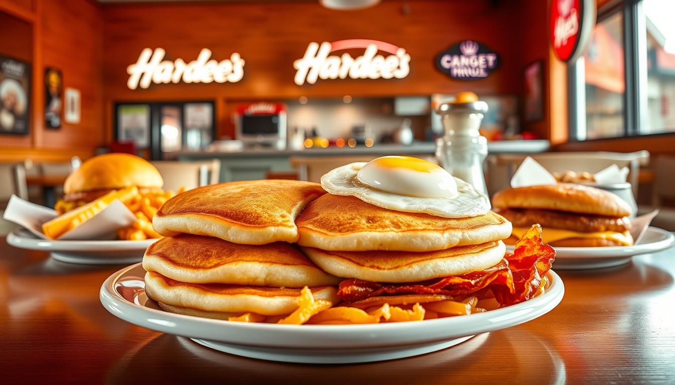 hardees breakfast menu