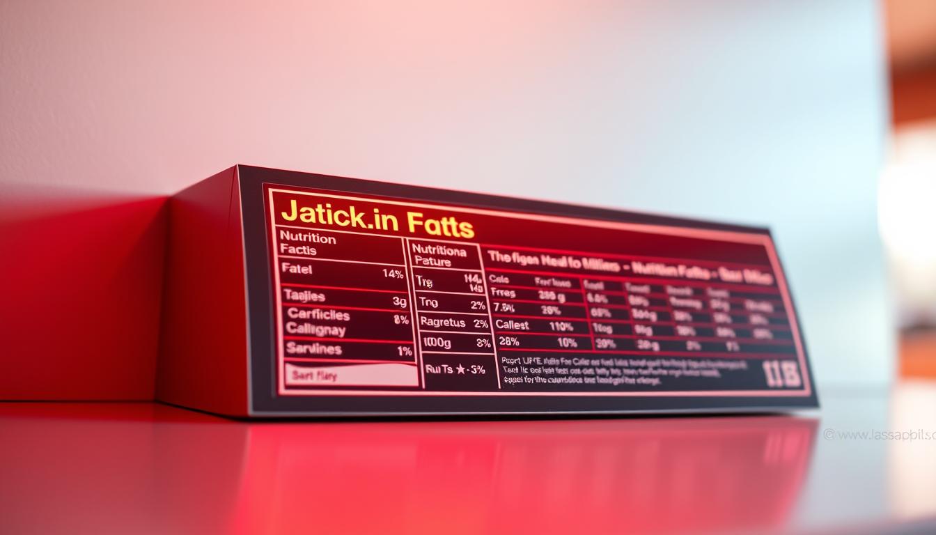 jack in the box menu nutrition