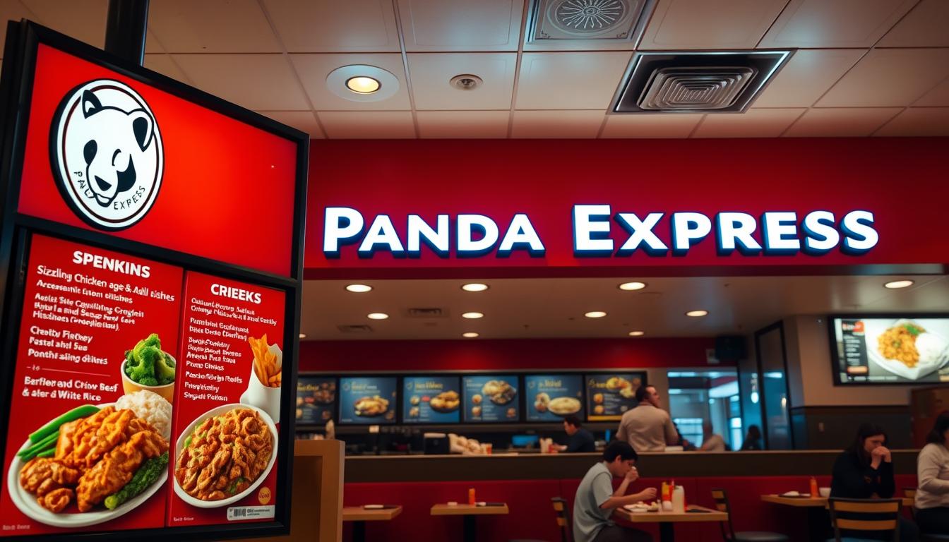 panda express menu