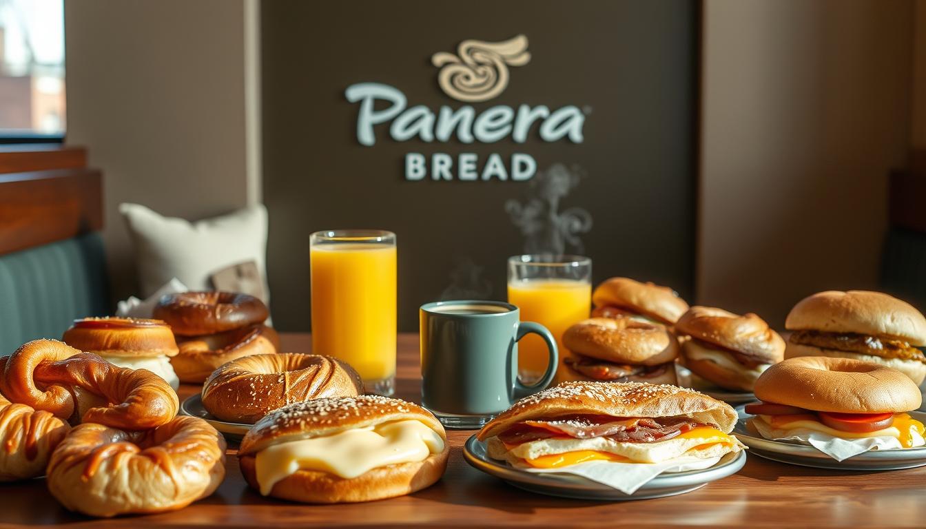 panera bread breakfast menu