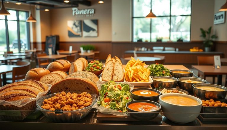 panera bread lunch menu