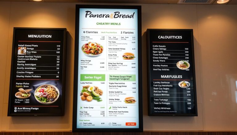 panera bread menu nutrition