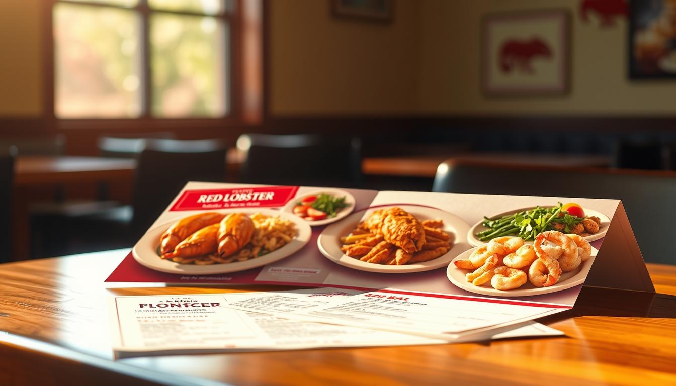 red lobster lunch menu