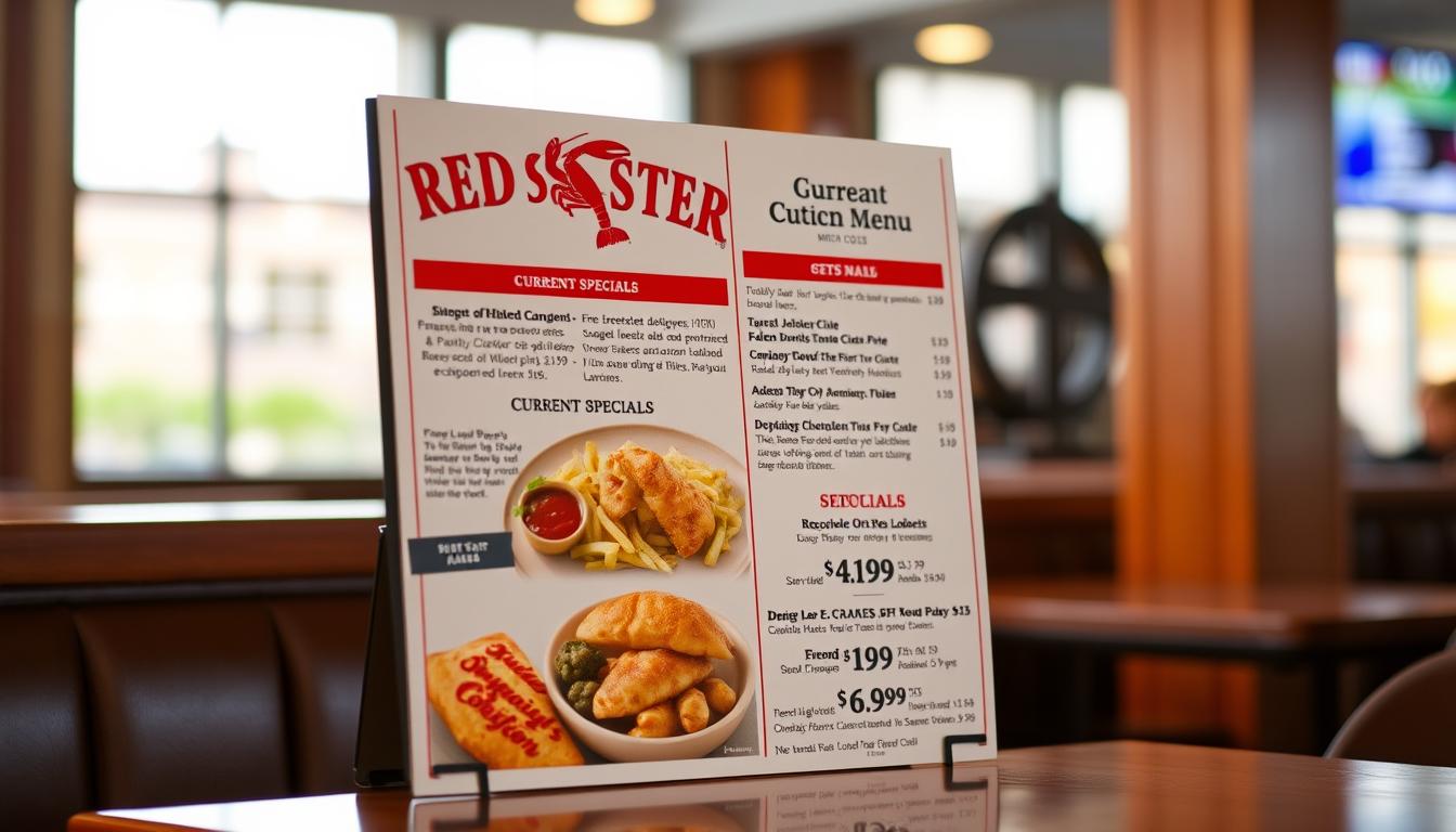 red lobster menu specials