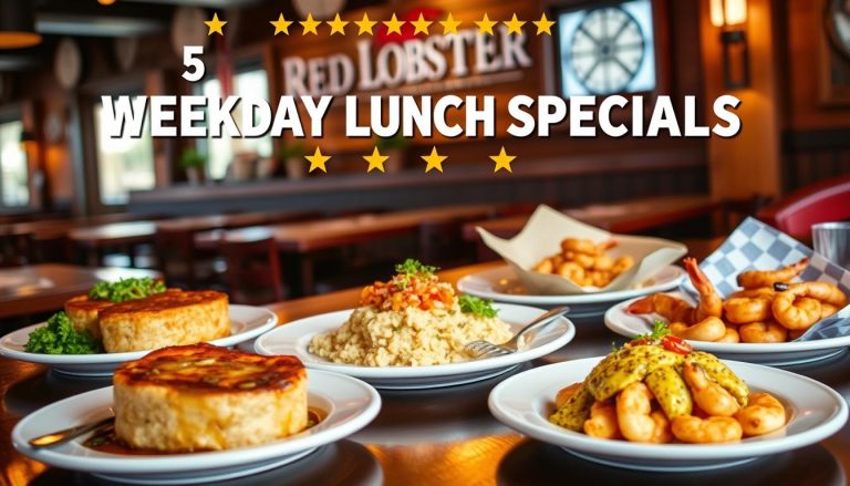 red lobster weekday lunch menu