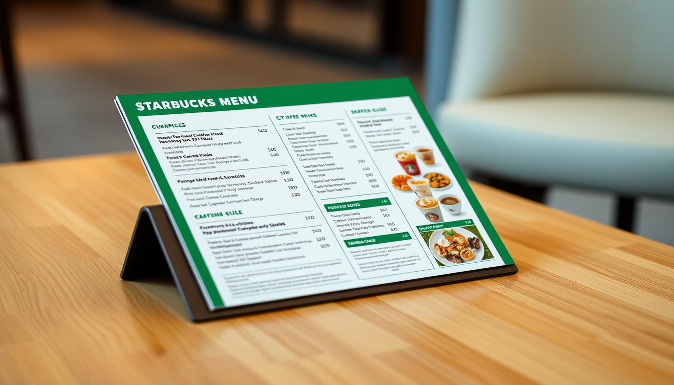 starbucks menu