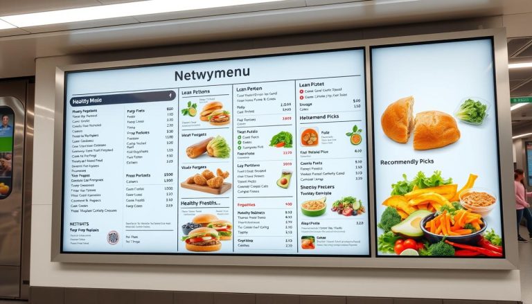 subway nutrition menu