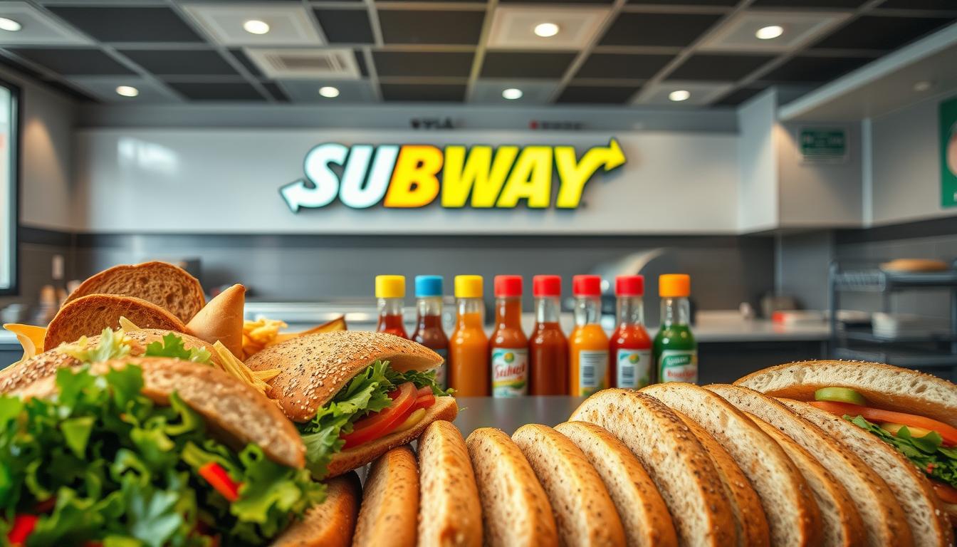 subway sandwich menu