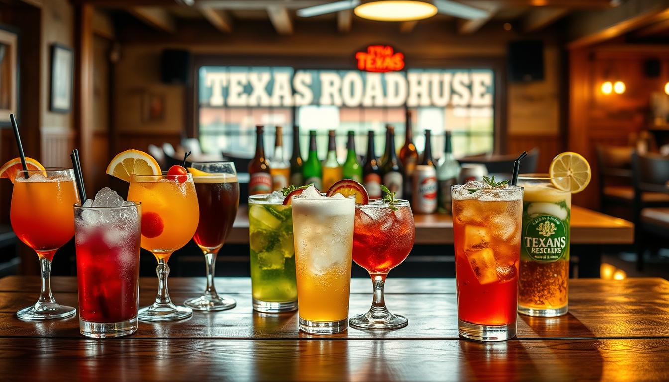 texas roadhouse drinks menu