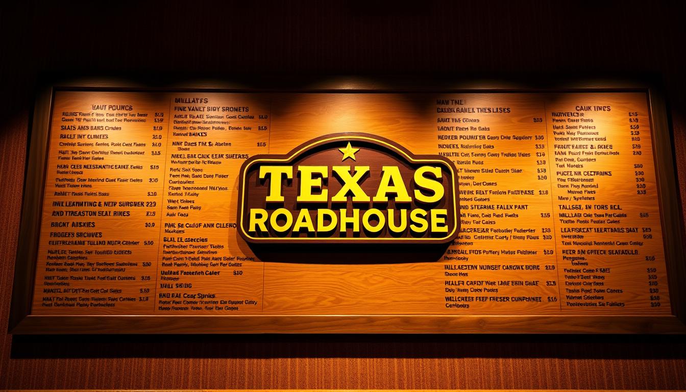 texas roadhouse menu