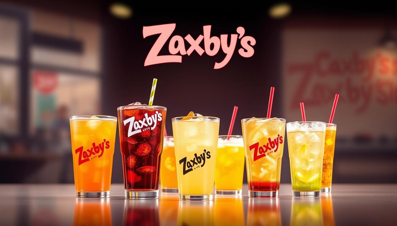 zaxby's drink menu