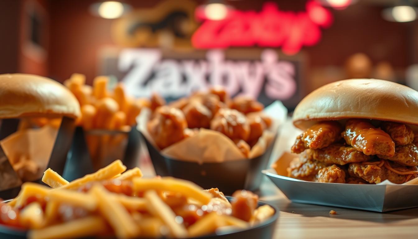 zaxby's menu